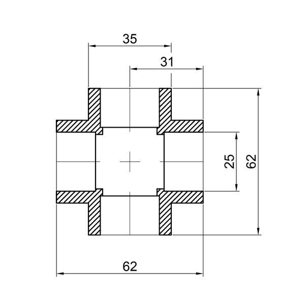 Крестовина PPR Thermo Alliance 25 SD00029267 фото
