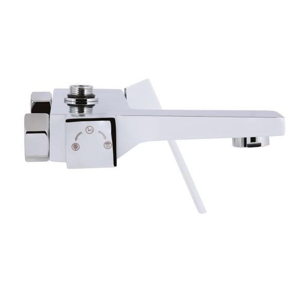 Душова система універсальна Qtap Gemini на три споживача (з виливом) QTGEM111CRW45687 Chrome/White SD00051811 фото