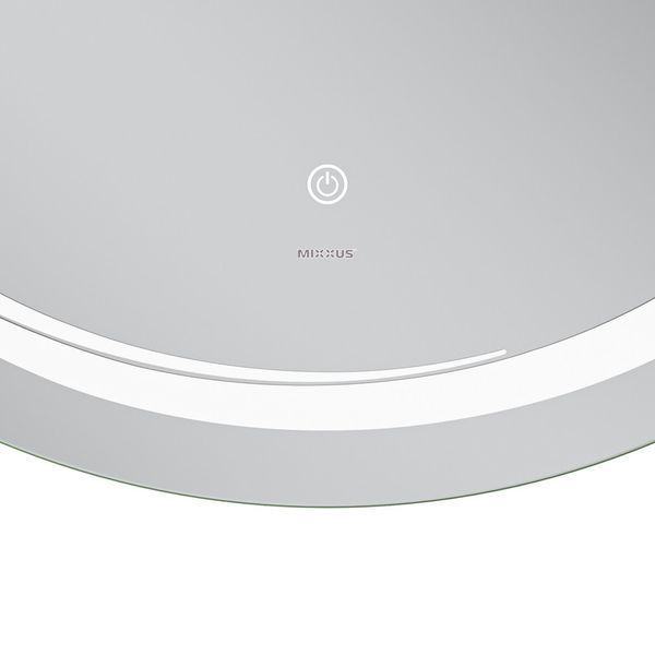 Дзеркало Mixxus Premium WAVE MC04-90 (LED Touch, Anti-fog, димер (3-6,5kK)) (MP6637) MP6637 фото