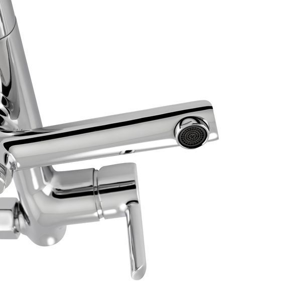 Душевая система универсальная Qtap Grand на три потребителя (с изливом) QTGRACRM1004 Chrome, хромированная, латунь SD00039604 фото