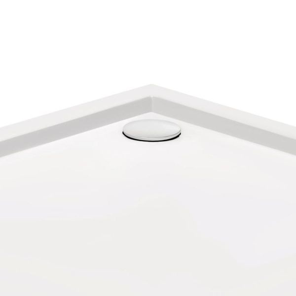 Набор Qtap душевая кабина Taurus CRM1011SC6 Clear 100х100 см + поддон Tern 301112, квадратная форма, SD00045637 фото