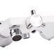 Душова система універсальна Qtap Fresh на три споживача (з виливом) QTFREWCR1004 Chrome/White SD00028811 фото 5