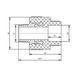 Муфта PPR Blue Ocean 20х3/4" ЗР SD00006379 фото 2