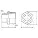 Ніпель редукційний SD Forte 1/2"х3/4" SF3592015 SD00002588 фото 2