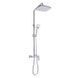 Душова система універсальна Qtap Gemini на три споживача (з виливом) QTGEM111CRW45687 Chrome/White SD00051811 фото 1