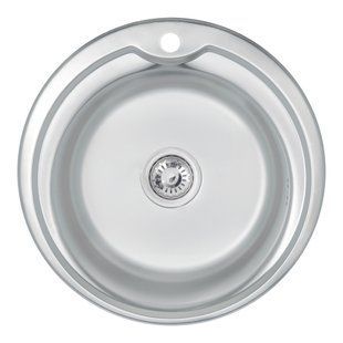 Кухонная мойка Lidz 510-D 0,8 мм Satin (LIDZ510DSAT) SD00027762 фото