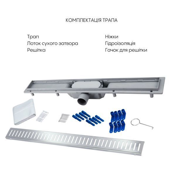 QT Душевая кабина PRESTO CRM1099SP5, квадрат, 90x90, стекло 5мм Pear + QT Dry FA304-700 Линейный трап, акционный набор SD00050852 фото