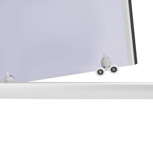 Душевая кабина Lidz Latwa SC90x90.SAT.LOW.GR, стекло тонированное 4 мм без поддона, форма четверть круга SD00047617 фото