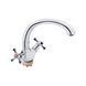 Змішувач для кухні Lidz Lamb 273F двовентильний LDLAM273FCRM21890 Chrome, поворотний вилив, глянцева SD00027987 фото 1