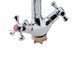 Змішувач для кухні Lidz Lamb 273F двовентильний LDLAM273FCRM21890 Chrome, поворотний вилив, глянцева SD00027987 фото 3