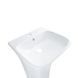 Комплект Qtap Crow: Раковина напольна моноблок 450x435x835 мм White + Донний клапан PU02O SD00053445 фото 4