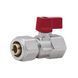 Кран шаровой обжимной SD Forte 16х1/2" ВР SF264W15 SD00021118 фото 1