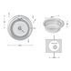 Кухонная мойка Lidz 510-D 0,8 мм Satin (LIDZ510DSAT) SD00027762 фото 2