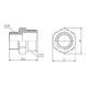 Ніпель редукційний SD Forte 1/2"х3/8" SF359159 SD00002589 фото 2
