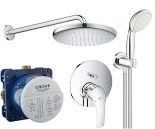 Душова система Grohe Grohtherm SmartControl 26416SC3, хром, 2 режими струї, вбудований монтаж (26416SC3) 26416SC3 фото