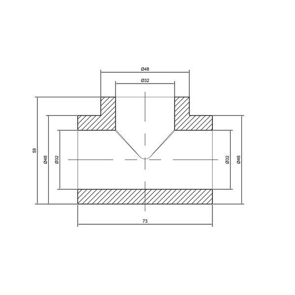 Трійник PPR Thermo Alliance 32 SD00029352 фото