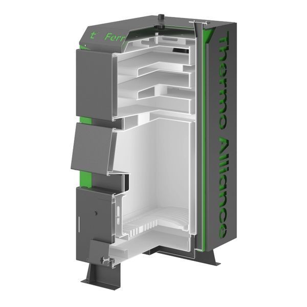 Котел твердопаливний сталевий Thermo Alliance Ferrum Plus V 4.0 FSF+ 30 SD00051335 фото