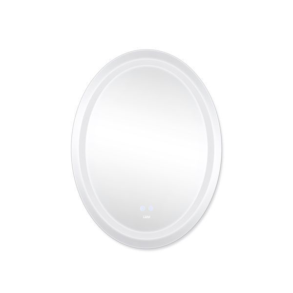 Дзеркало Lidz Vida 800х600 з LED-підсвічуванням Touch, з антизапотіванням, з диммером, рег. яскравості для ванної SD00052339 фото