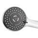 Лейка для ручного душа Lidz Niagara 11 98 мм округлая LDNIA11CRM35464 Chrome, 3 режима струи, ABS пластик SD00041568 фото 3