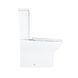 Унітаз підлоговий Qtap Aries Rimless безобідковий з сидінням Soft-close WHITE QT03228302W, з горизонтальним випуском SD00052628 фото 3