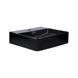 Комплект Qtap Nando LT: Раковина подвесная прямоугольная 500х420х120 мм Matt Black + Донный клапан PU03O SD00053446 фото 3