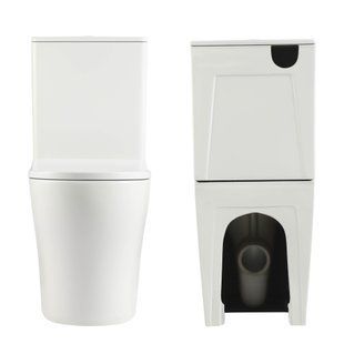 Унитаз напольный Qtap Virgo Ultra Quiet безободковый с сиденьем Soft-Close WHITE QT18226092AW SD00052581 фото