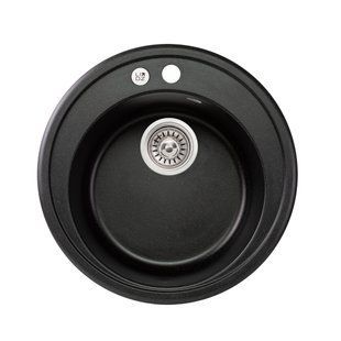 Кухонна мийка Lidz D510/200 BLM-14 (LIDZBLM14D510200) SD00043321 фото