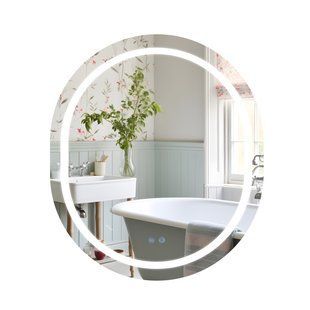 Зеркало Qtap Gemini 800х700 с LED-подсветкой Touch, с антизапотеванием, с диммером, рег. темп. Цвета SD00052317 фото