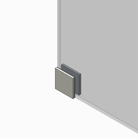 Двері в нішу Koer SR SD02, 120x200 см, прозоре скло 8 мм, хром, розсувна (KR5384) KR5384 фото