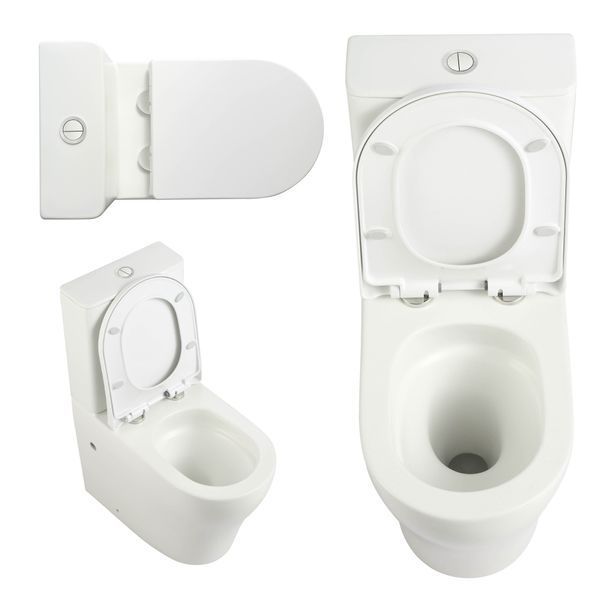 Унітаз підлоговий Qtap Virgo Ultra Quiet безобідковий з сидінням Soft-Close WHITE QT18226092AW, 27 років гарантії SD00052581 фото