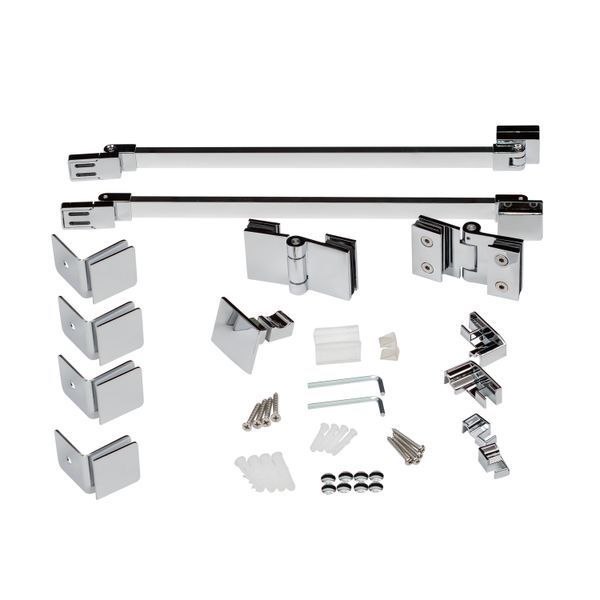 Душевая кабина Qtap Capricorn CRM10128RC6 120x80 см, стекло Clear 6 мм, покрытие CalcLess без поддона SD00045263 фото