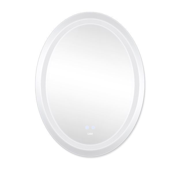 Дзеркало Lidz Vida 700х500 з LED-підсвічуванням Touch, з антизапотіванням, з диммером, рег. яскравості для ванної SD00052340 фото