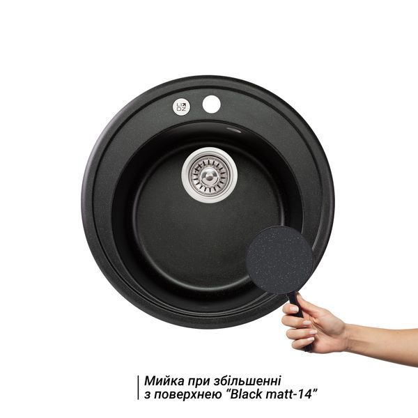 Кухонная мойка Lidz D510/200 BLM-14 (LIDZBLM14D510200) SD00043321 фото