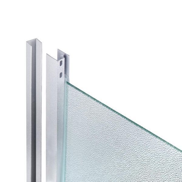 Душевая кабина Lidz Wawel SC80x80.SAT.LOW.FR, стекло Frost 4 мм без поддона, квадратная, раздвижные двери SD00047620 фото
