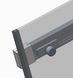 Двері в нішу Koer SR SD02, 120x200 см, прозоре скло 8 мм, хром, розсувна (KR5384) KR5384 фото 2