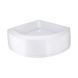 Lidz Latwa SC80x80.SAT.MID.GR Душевая кабина полукруглая, стекло тон. 4 мм + Lidz Душевой поддон KAPIELKA ST80x80x26, с панелью SD00050784 фото 11