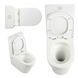 Унітаз підлоговий Qtap Virgo Ultra Quiet безобідковий з сидінням Soft-Close WHITE QT18226092AW, 27 років гарантії SD00052581 фото 2