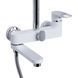 Душова система універсальна Qtap Jay на три споживача (з виливом) QTJAY111CRW45555 Chrome/White, латунь, одноручний SD00051679 фото 3