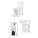 Унітаз підлоговий Qtap Virgo Ultra Quiet безобідковий з сидінням Soft-Close WHITE QT18226092AW, 27 років гарантії SD00052581 фото 7