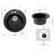 Кухонная мойка Lidz D510/200 BLM-14 (LIDZBLM14D510200) SD00043321 фото 2