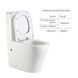 Унітаз підлоговий Qtap Virgo Ultra Quiet безобідковий з сидінням Soft-Close WHITE QT18226092AW, 27 років гарантії SD00052581 фото 6