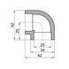 Уголок PPR Thermo Alliance 25, 90&deg; SD00029408 фото 2
