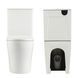Унітаз підлоговий Qtap Virgo Ultra Quiet безобідковий з сидінням Soft-Close WHITE QT18226092AW, 27 років гарантії SD00052581 фото 1
