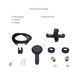 Комплект смесителей для ванной комнаты Lidz Latwa 001Black+Lidz Latwa 006Black+Lidz Latwa 005Black+Lidz SD00053699 фото 6