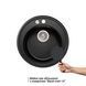 Кухонная мойка Lidz D510/200 BLM-14 (LIDZBLM14D510200) SD00043321 фото 3