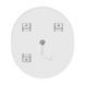 Дзеркало Mixxus Premium ELLIPSE MV05-80x70-REVERSE WHITE (LED Touch, Anti-fog, димер (3-6kK)) (MP664 MP6645 фото 10