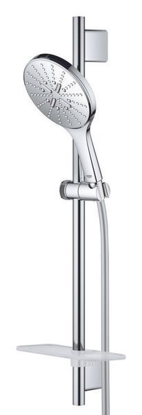 Душовий гарнітур Grohe Rainshower SmartActive з штангою, 3 режими струї, хром (26591000) 26591000 фото