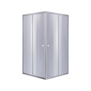 Душевая кабина Lidz Wawel SC80x80.SAT.LOW.GR, стекло тонированное 4 мм, низкий поддон, высота 185 см SD00047621 фото