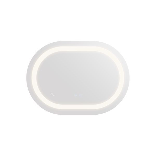 Дзеркало Qtap Gemini 600х800 з LED-підсвічуванням Touch, з антизапотіванням, з диммером, рег. темп. Кольори SD00052321 фото