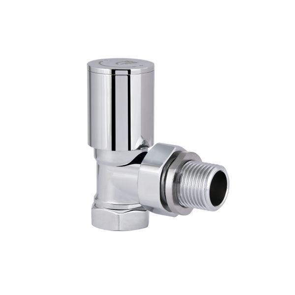 Кран радіаторний SD Forte 1/2" кутовий хром SF234W15 SD00021139 фото